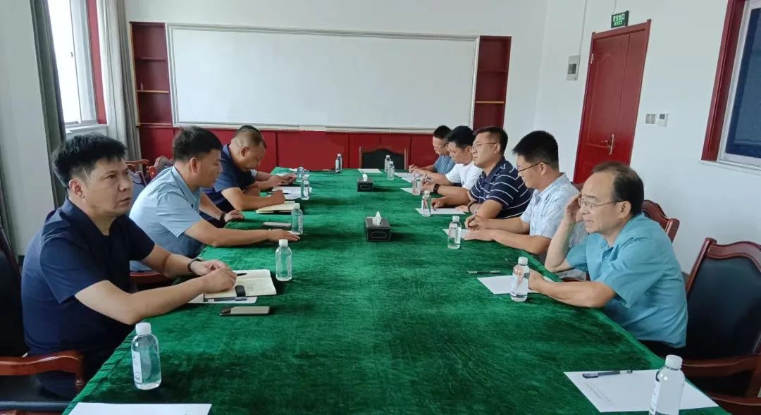 河南省非煤礦山管理辦公室副主任白艷勛來我公司調研